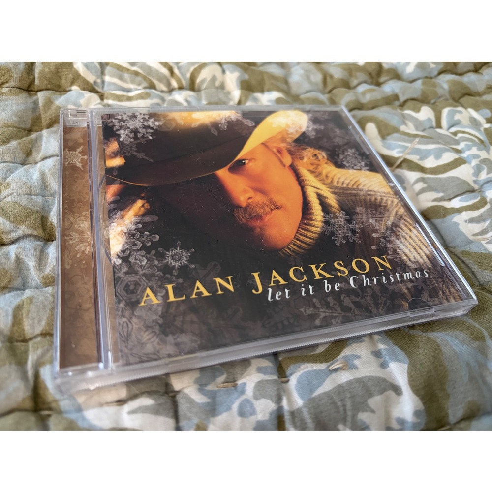 Alan Jackson Let It Be Christmas CD 2002 Arista Nashville Holiday Country Music